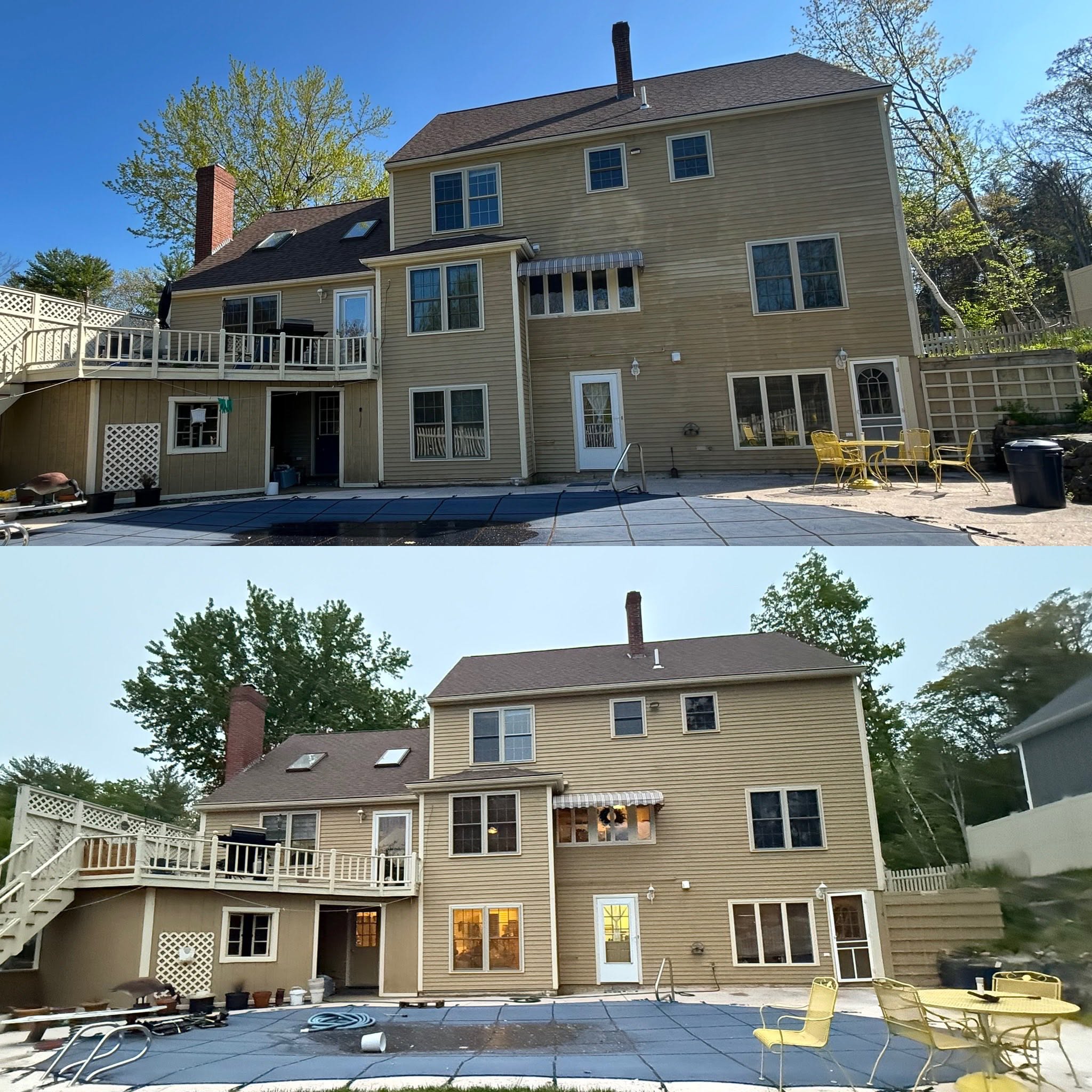 Exterior Wash, Prep, Paint & Siding Replacement — York, ME — photo 1