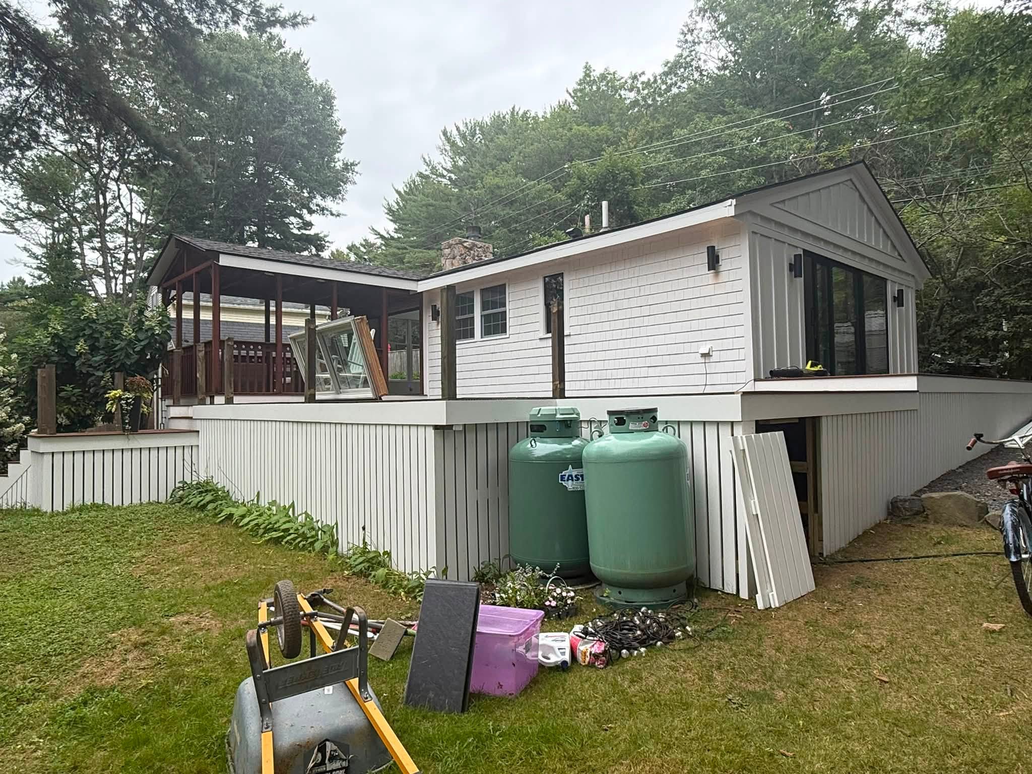 Complete Exterior Transformation — Black Windows, Front Door & Three-Season Room — photo 4