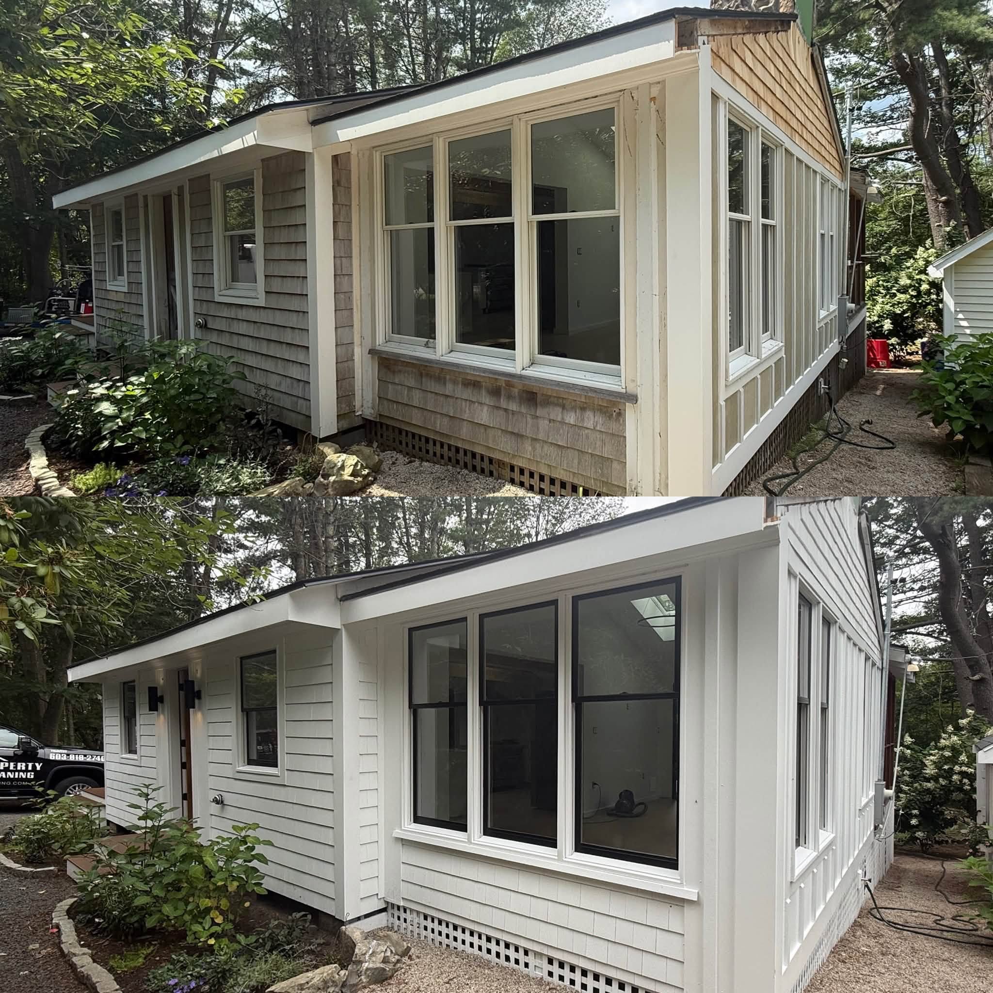 Complete Exterior Transformation — Black Windows, Front Door & Three-Season Room — photo 7