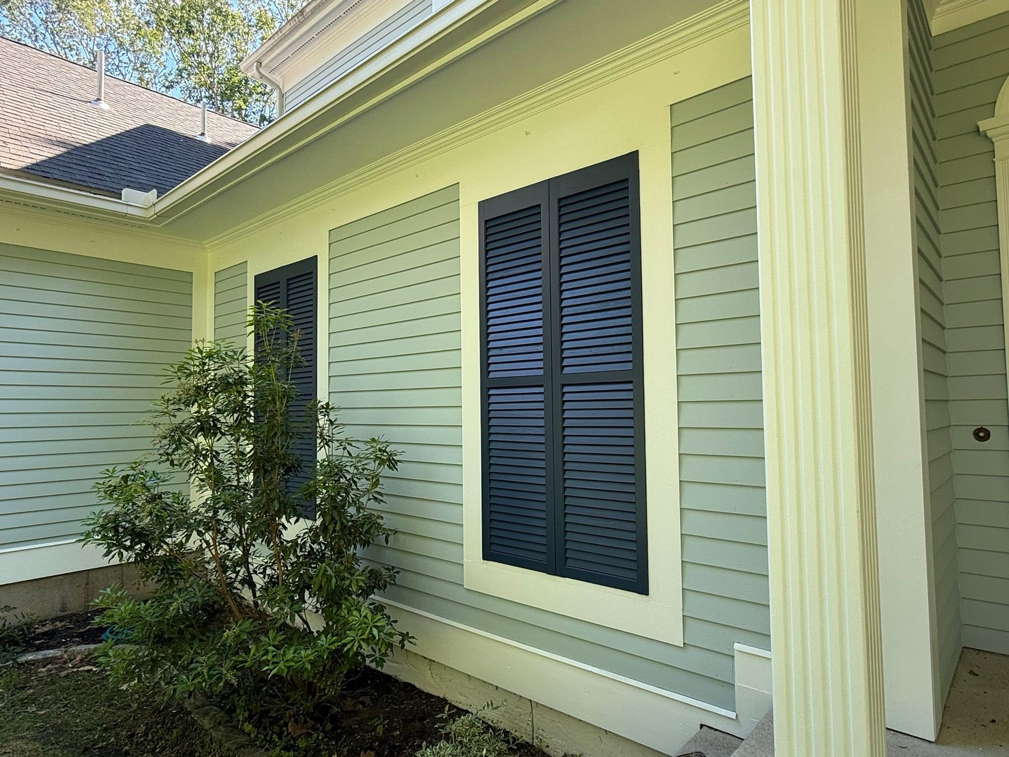 Full Exterior Repaint, Color Change & Chimney Rebuild — photo 1