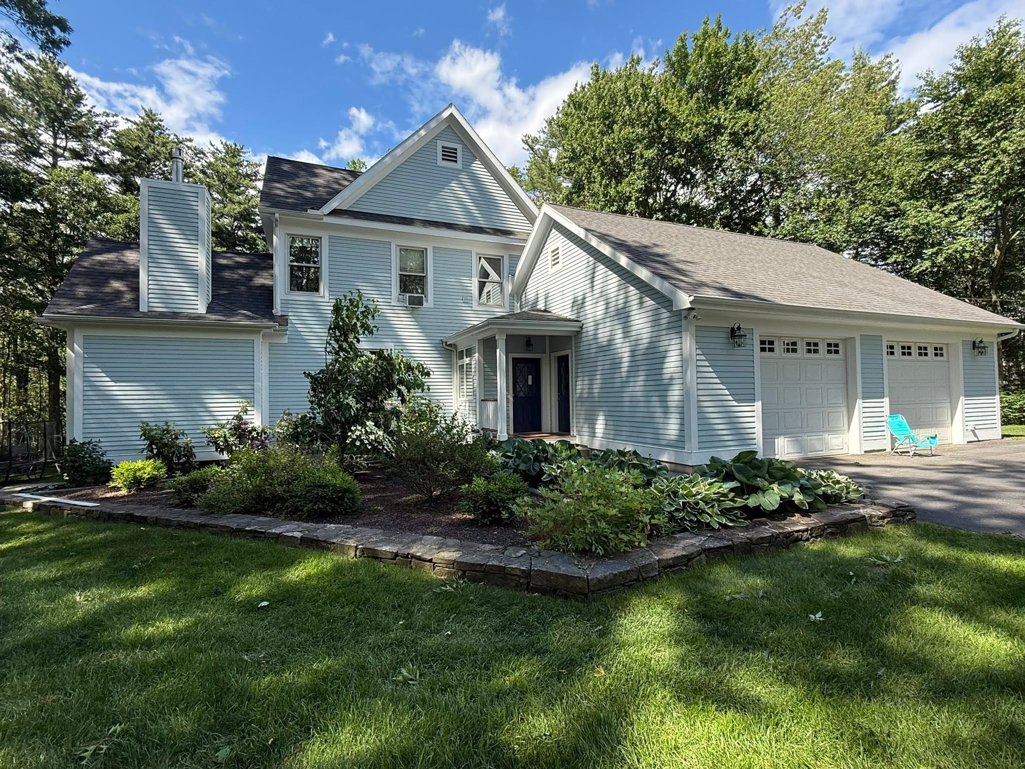 Full Exterior Repaint, Color Change & Chimney Rebuild — photo 6