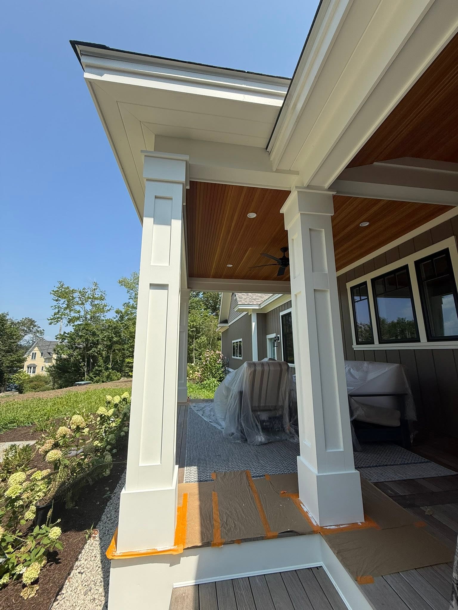 New Construction Exterior Trim Paint — York, ME — photo 10