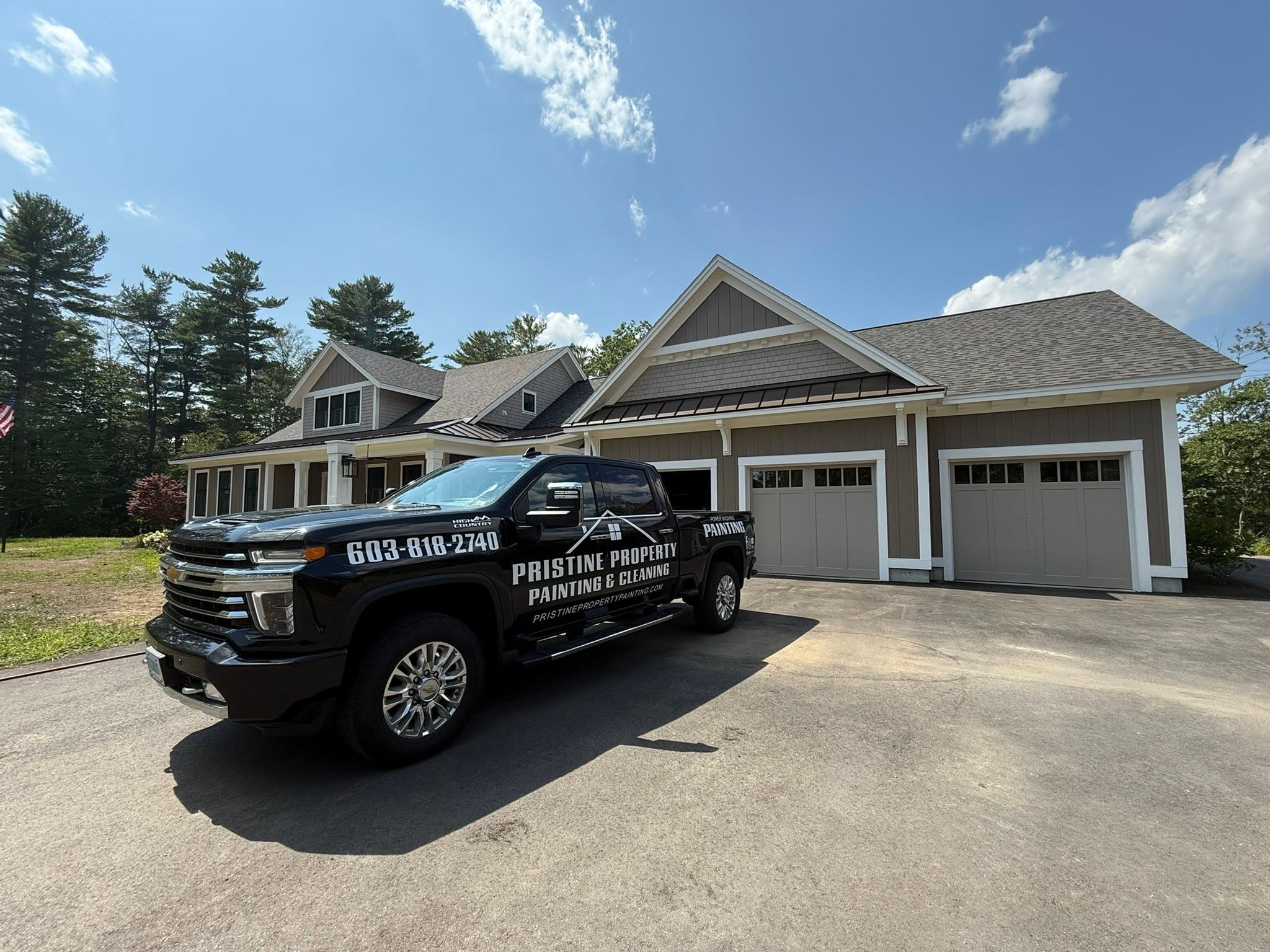 New Construction Exterior Trim Paint — York, ME — photo 12