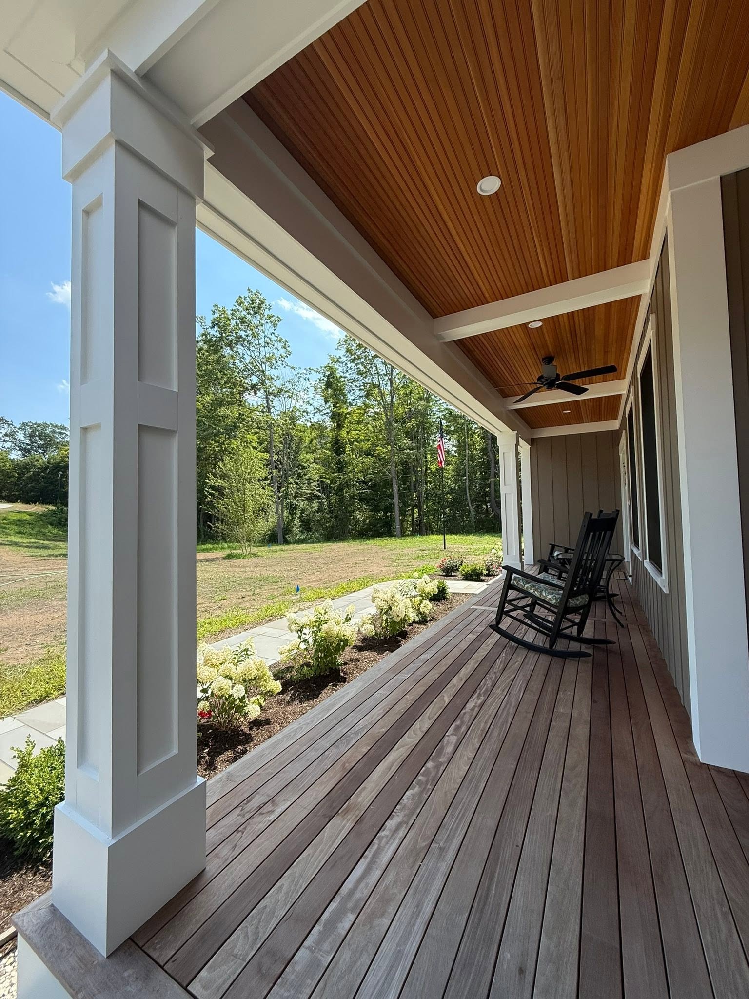 New Construction Exterior Trim Paint — York, ME — photo 1