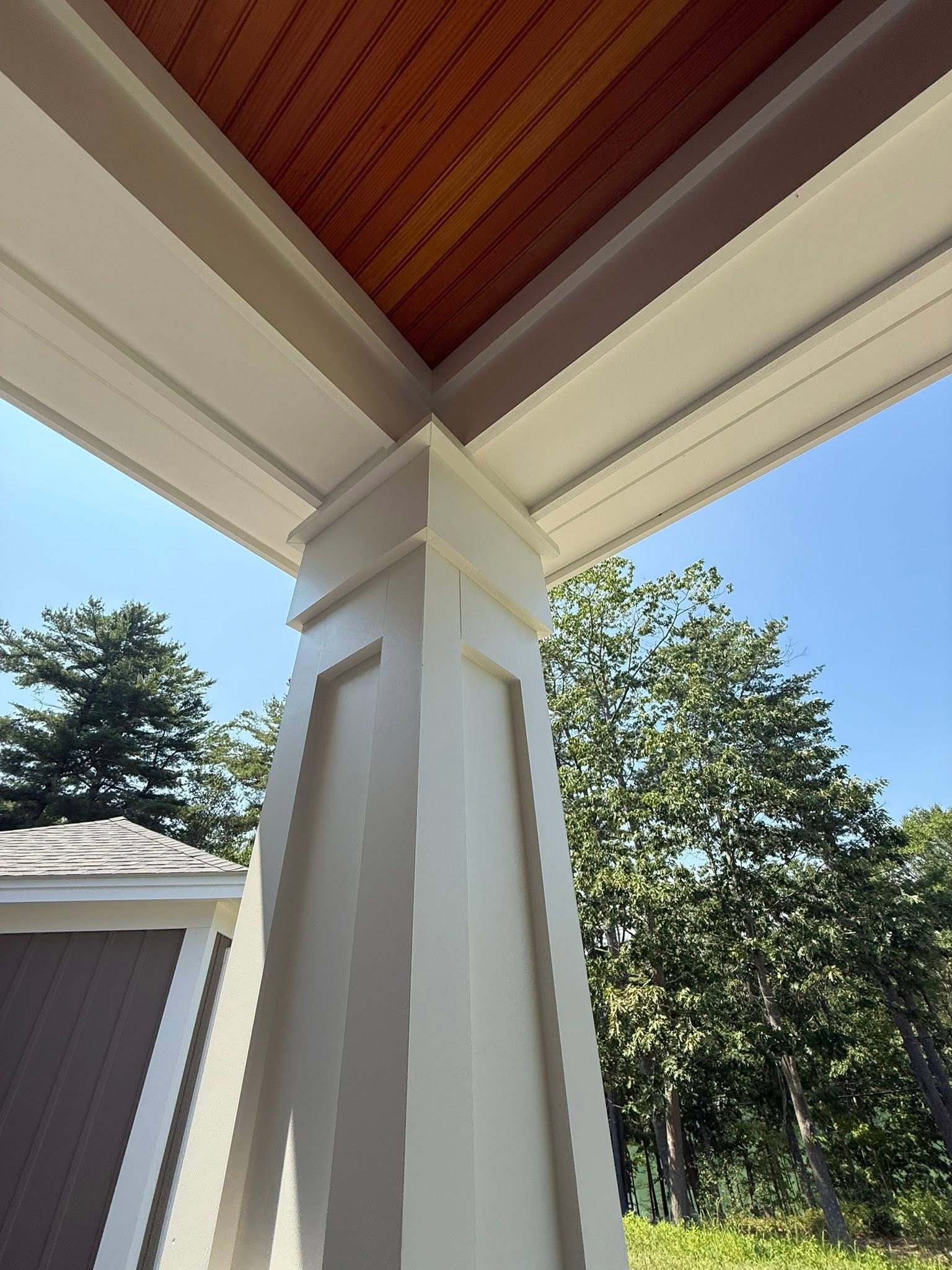 New Construction Exterior Trim Paint — York, ME — photo 2