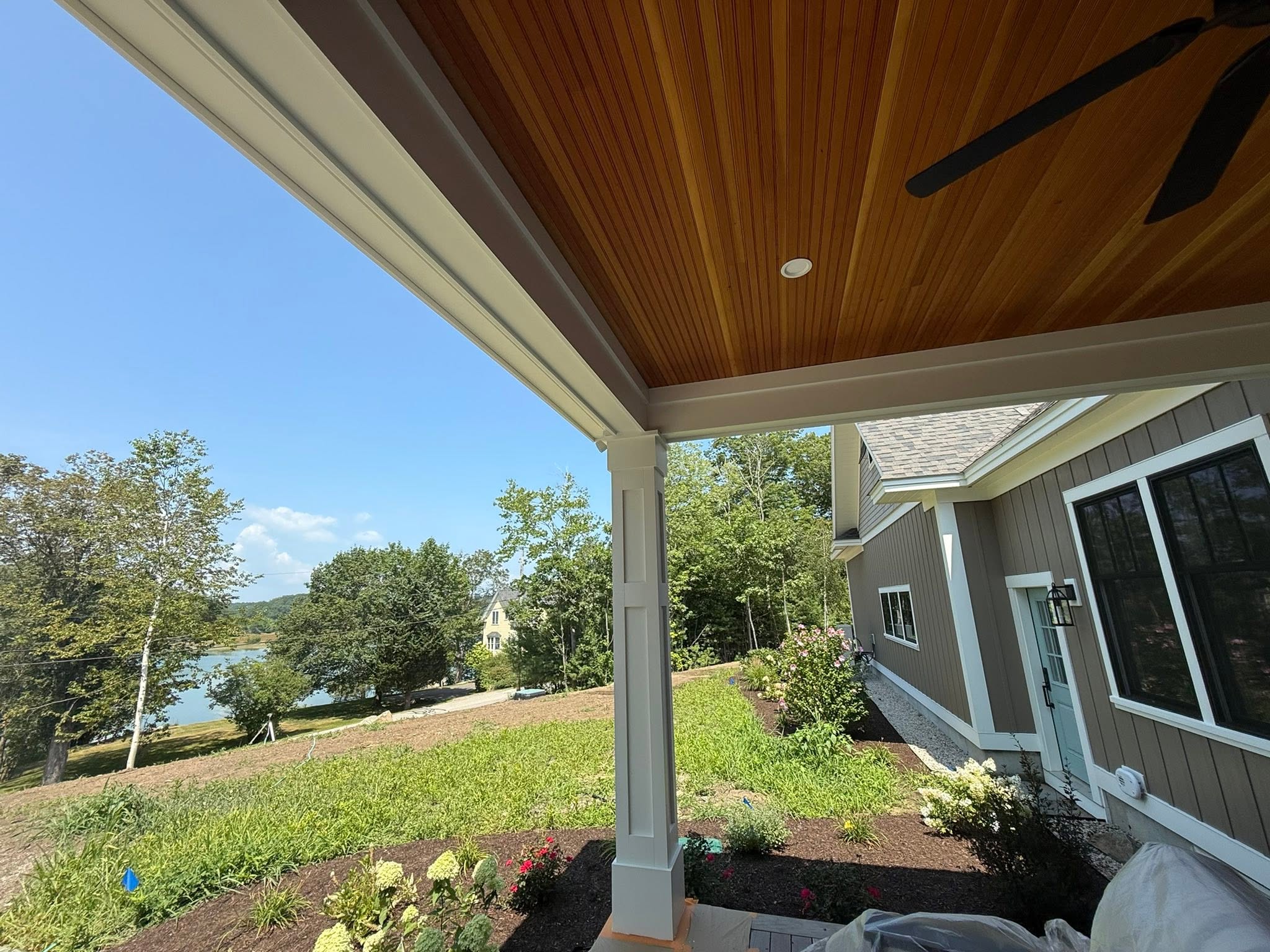New Construction Exterior Trim Paint — York, ME — photo 3