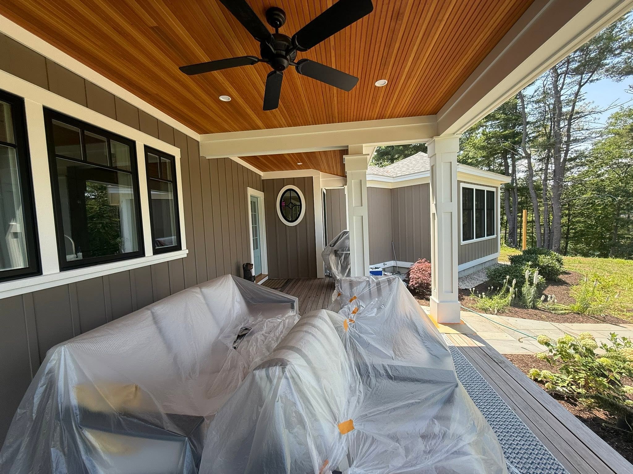 New Construction Exterior Trim Paint — York, ME — photo 5