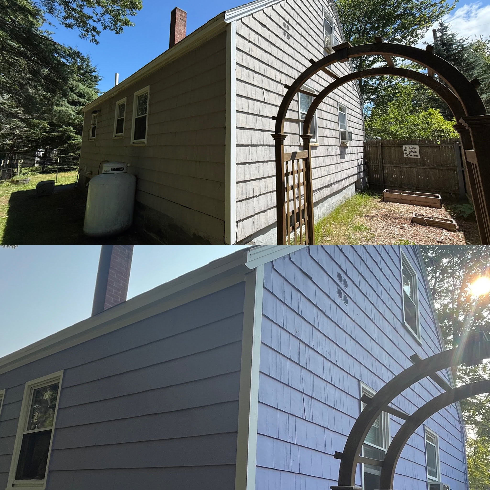 Complete Exterior Transformation in One Day — York, ME — photo 1